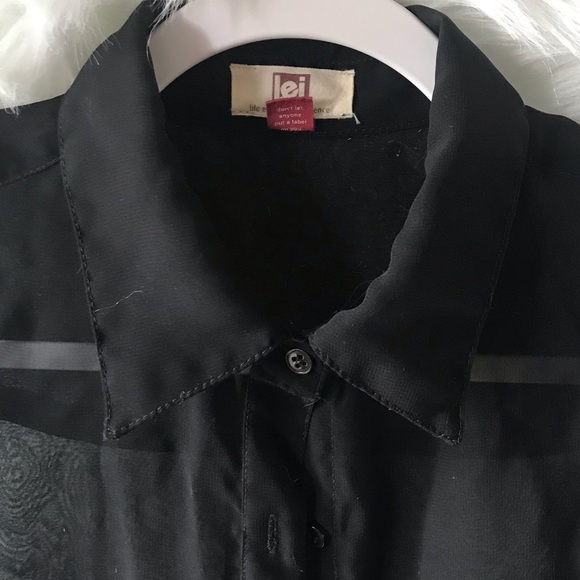 l.e.i Junior Sleeveless see through - Picture 2 of 7